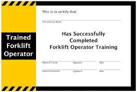 forklift certification online free